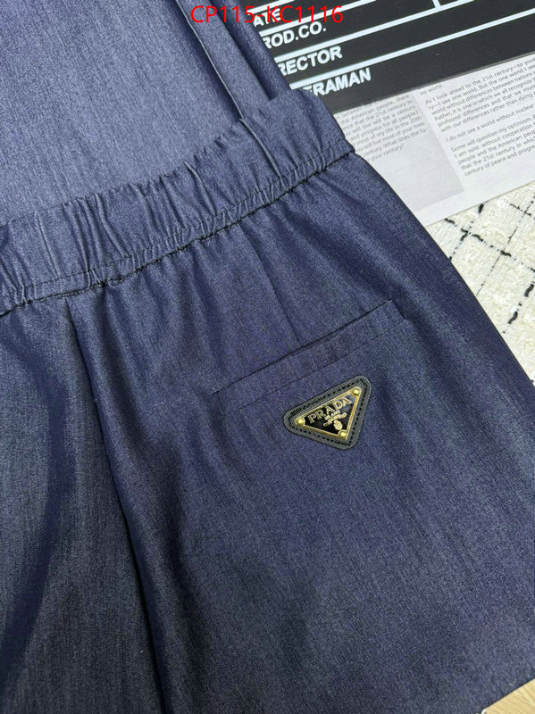Clothing-Prada replica aaaaa designer ID: KS1116 $: 115USD