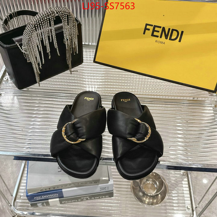 Women Shoes-Fendi best quality replica ID: SS7563 $: 95USD