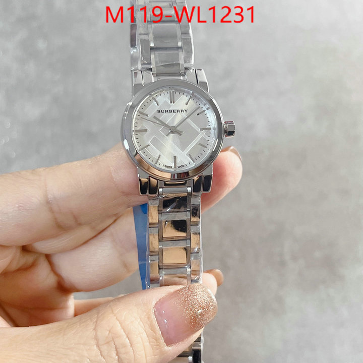 Watch(4A)-Burberry replica every designer ID: WL1231 $: 119USD