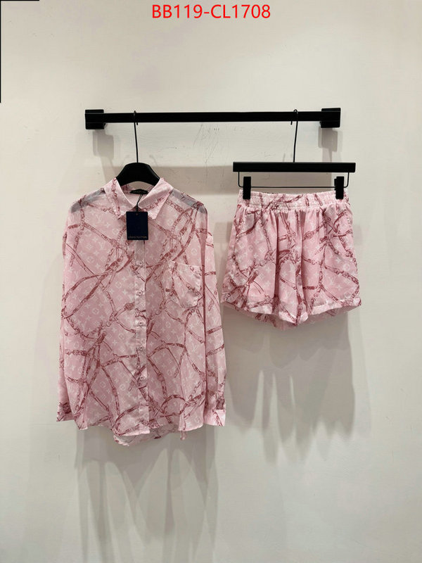 Clothing-LV 2024 aaaaa replica customize ID: CL1708 $: 119USD