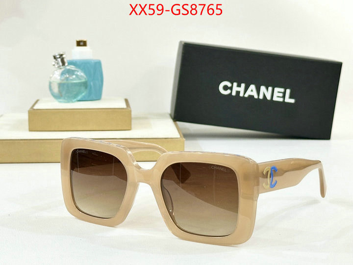 Glasses-Chanel 1:1 replica wholesale ID: GS8765 $: 59USD