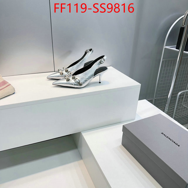 Women Shoes-Balenciaga top quality designer replica ID: SS9816 $: 119USD