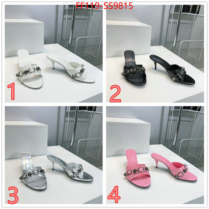 Women Shoes-Balenciaga fake aaaaa ID: SS9815 $: 119USD