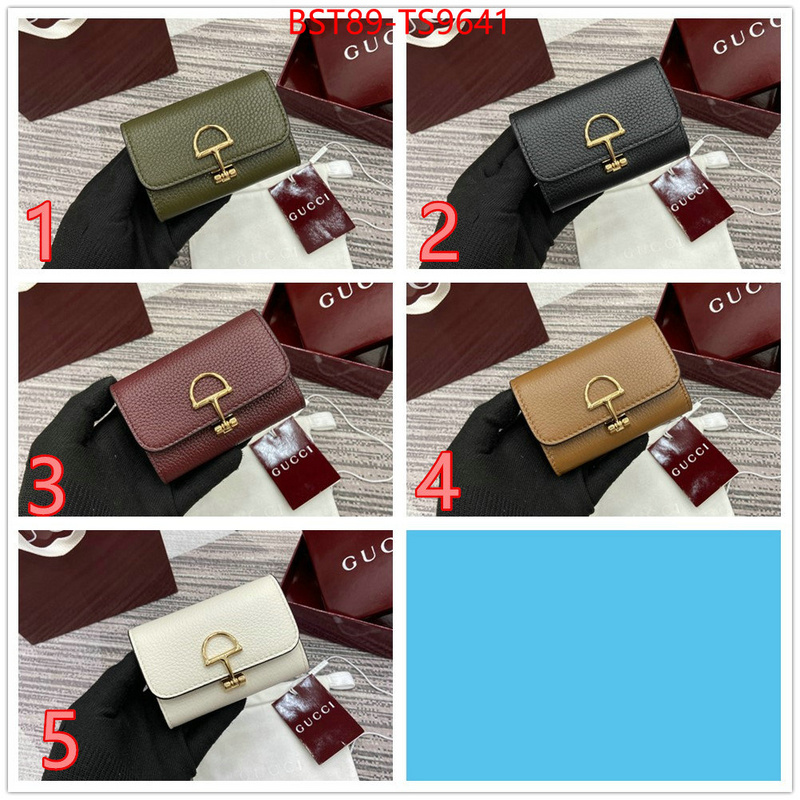 Gucci Bags(TOP)-Wallet- replica shop ID: TS9641 $: 89USD,