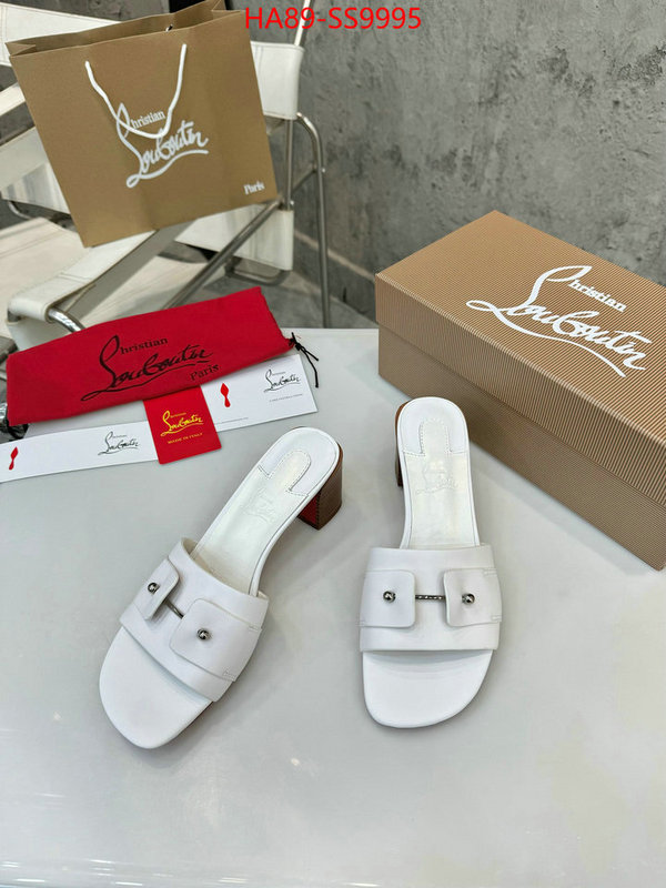 Women Shoes-Christian Louboutin top 1:1 replica ID: SS9995 $: 89USD