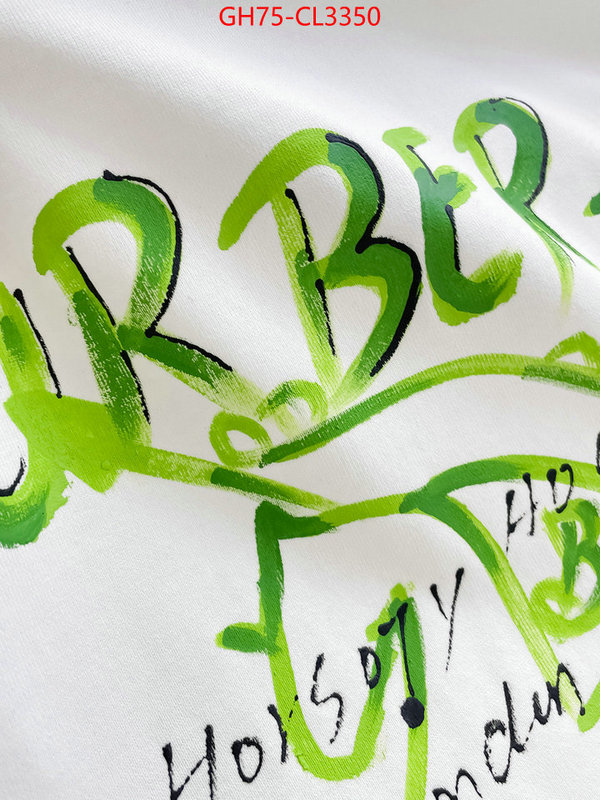 Clothing-Burberry top perfect fake ID: CL3350 $: 75USD