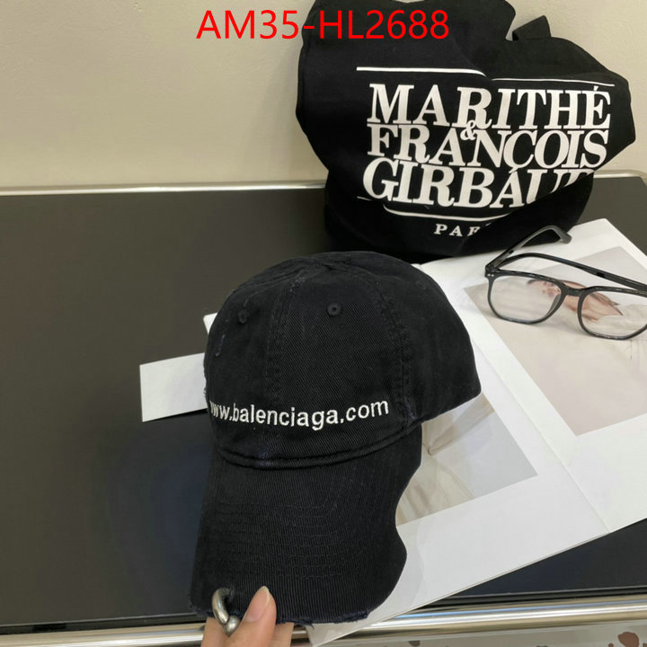 Cap(Hat)-Balenciaga luxury fake ID: HL2688 $: 35USD