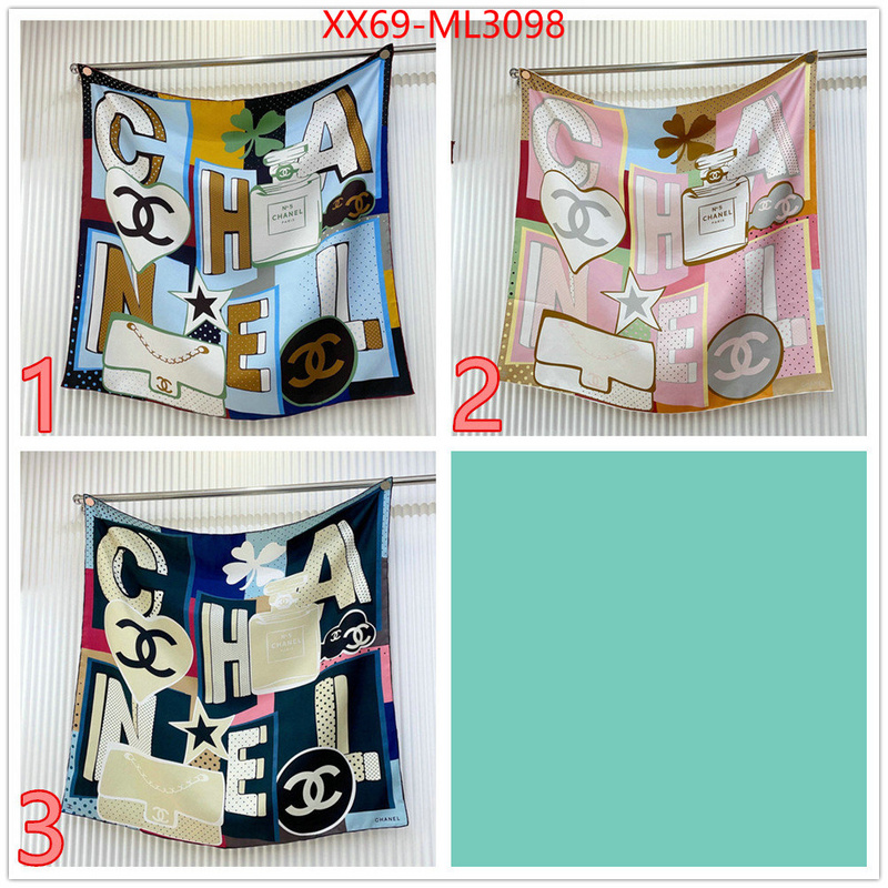 Scarf-Chanel sell high quality ID: ML3098 $: 69USD