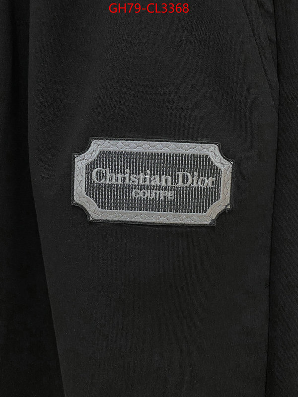 Clothing-Dior designer wholesale replica ID: CL3368 $: 79USD