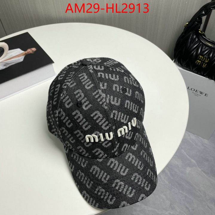 Cap(Hat)-Miu Miu only sell high-quality ID: HL2913 $: 29USD