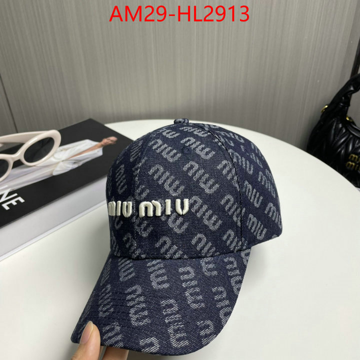 Cap(Hat)-Miu Miu only sell high-quality ID: HL2913 $: 29USD