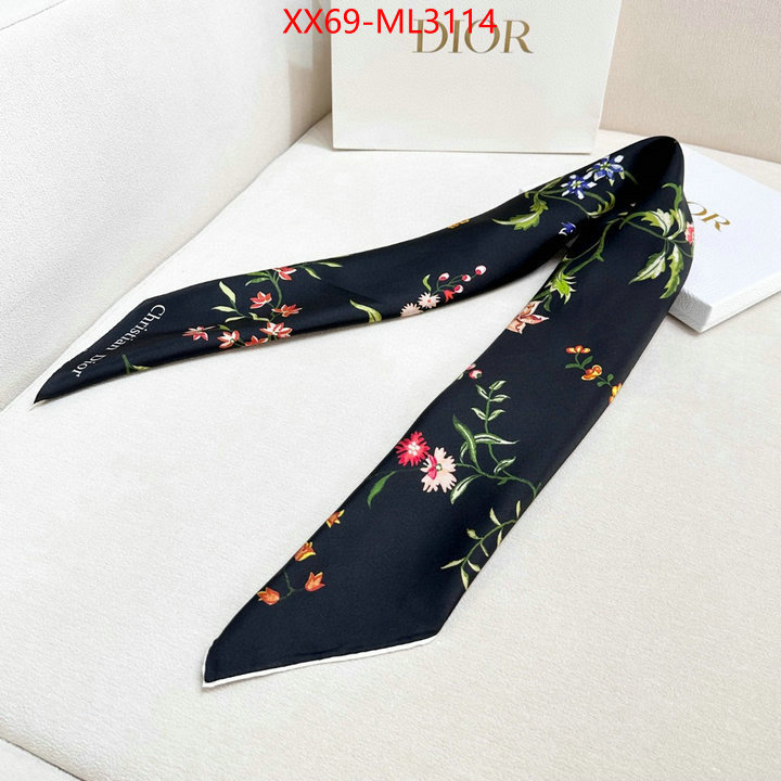 Scarf-Dior 2024 aaaaa replica customize ID: ML3114 $: 69USD