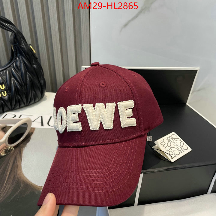 Cap(Hat)-Loewe buy best quality replica ID: HL2865 $: 29USD