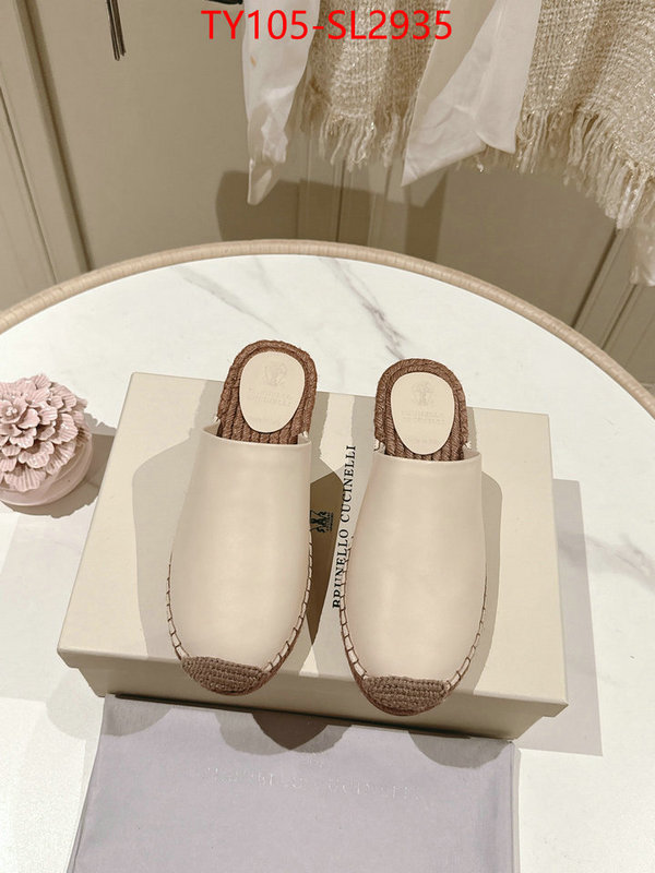 Women Shoes-Brunello cucinelli buying replica ID: SL2935 $: 105USD