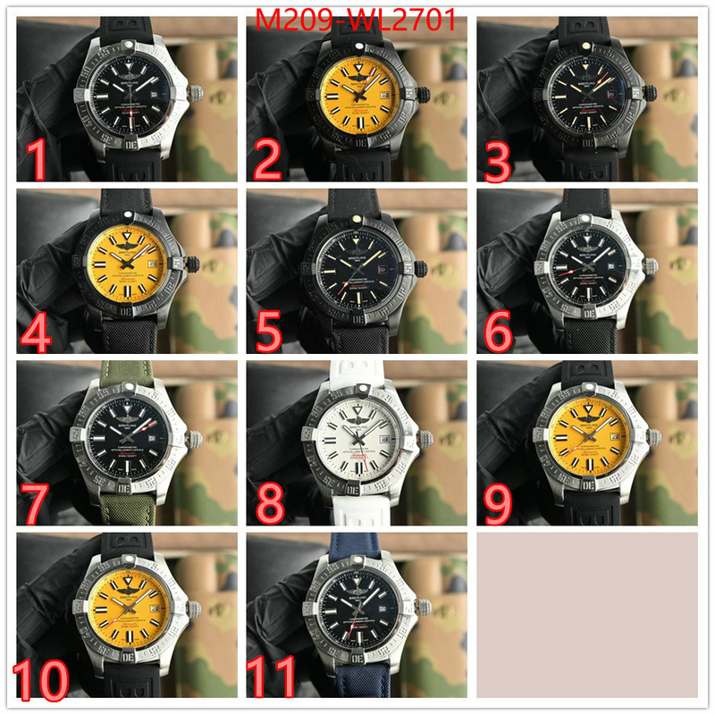 Watch(TOP)-Breitling buy high quality cheap hot replica ID: WL2701 $: 209USD