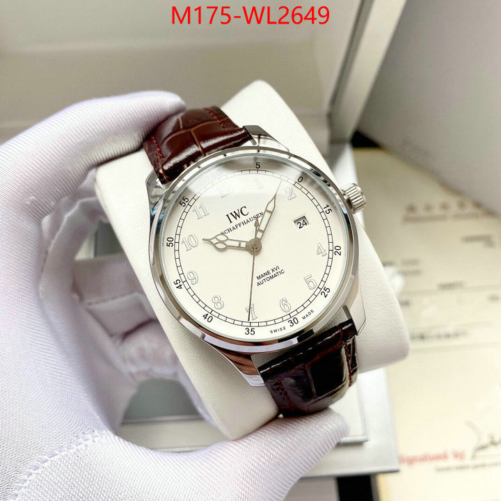Watch(4A)-IWC online from china designer ID: WL2649 $: 175USD-shoes yupoo Watch(4A)-IWC online from china designer ID: WL2649 $: 175USD