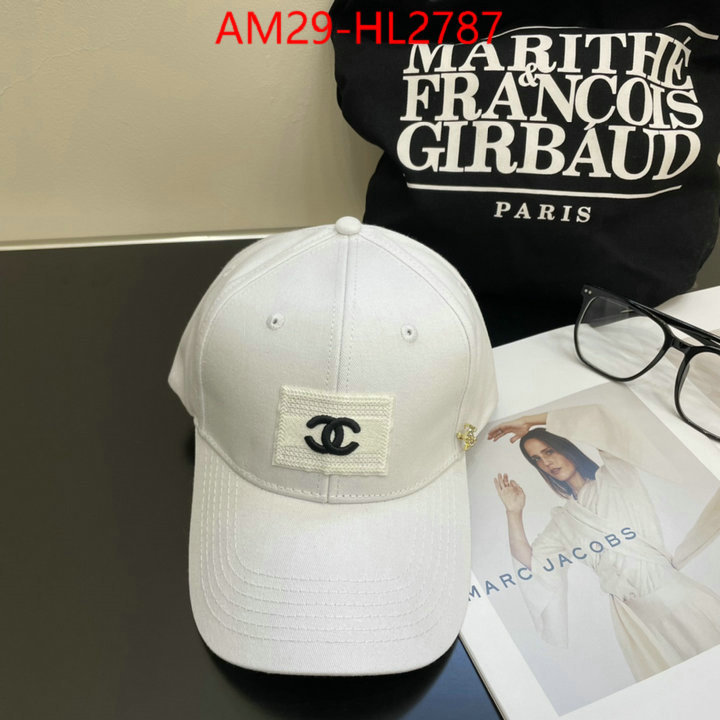 Cap (Hat)-Chanel luxury 7 star replica ID: HL2786 $: 29USD