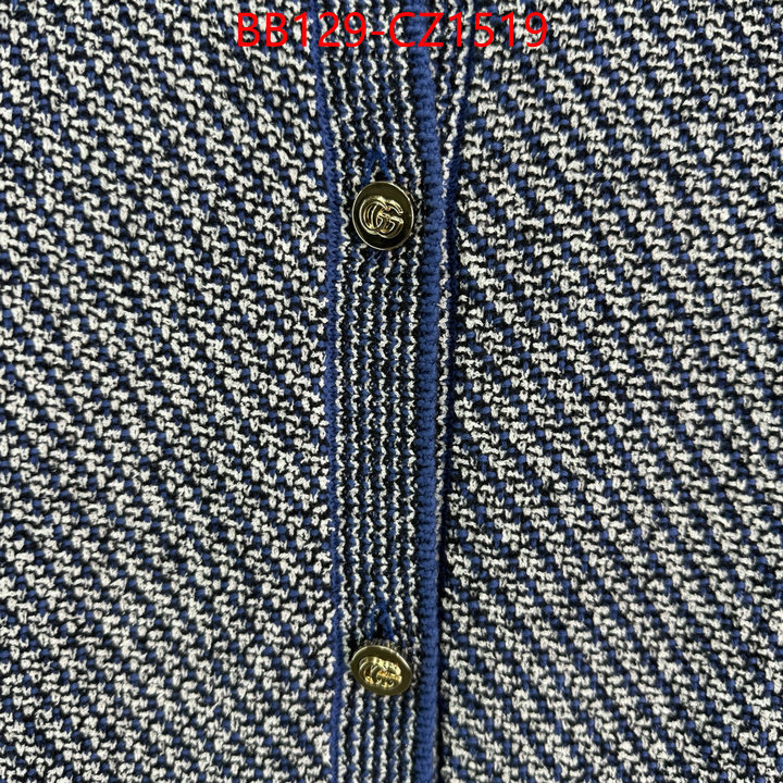 Clothing-Gucci fake aaaaa ID: CZ1519 $: 129USD
