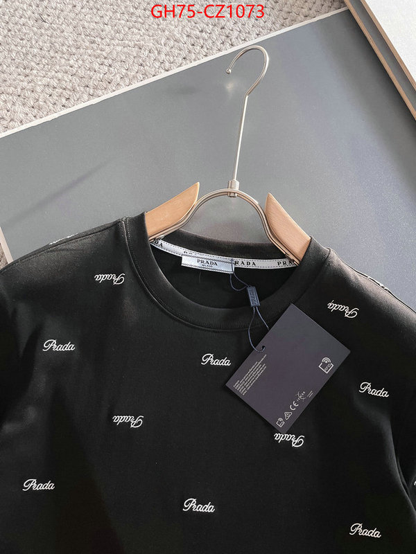 Clothing-Prada what's the best place to buy replica ID: CZ1073 $: 75USD