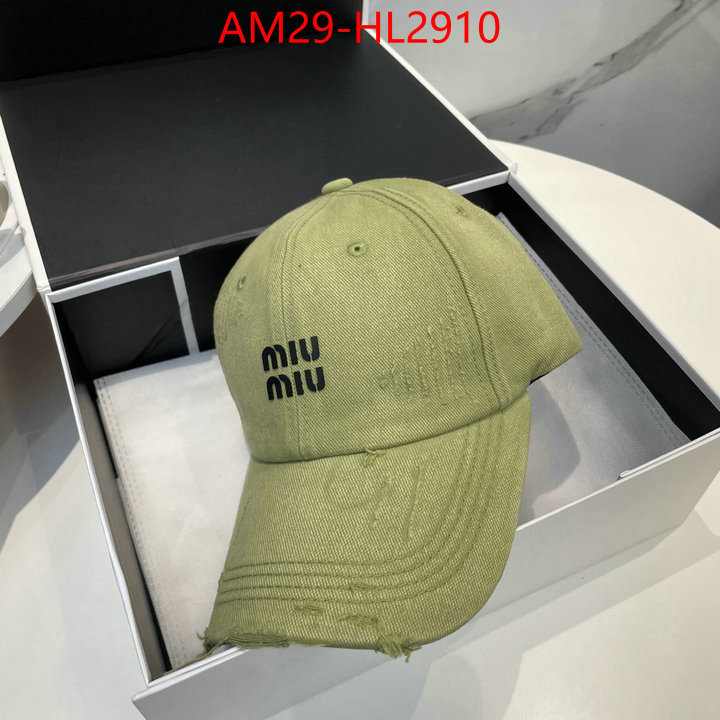 Cap(Hat)-Miu Miu best website for replica ID: HL2910 $: 29USD