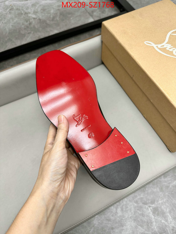 Men Shoes-Christian Louboutin luxury fake ID: SZ1768 $: 209USD-shoes yupoo Men Shoes-Christian Louboutin luxury fake ID: SZ1768 $: 209USD