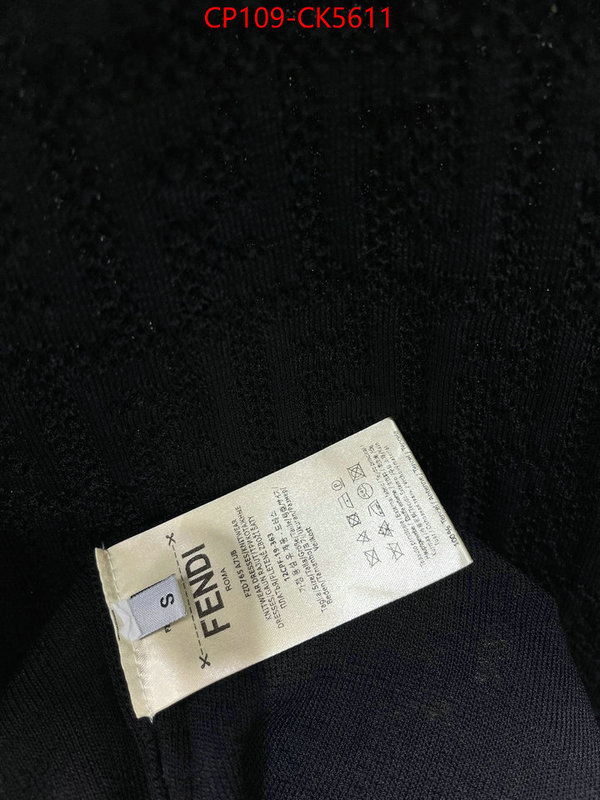 Clothing-Fendi for sale online ID: CK5611 $: 109USD