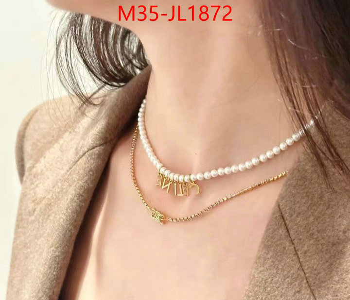 Jewelry-CELINE top quality fake ID: JL1872 $: 35USD