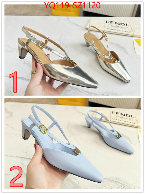 Women Shoes-Fendi wholesale designer shop ID: SZ1120 $: 119USD