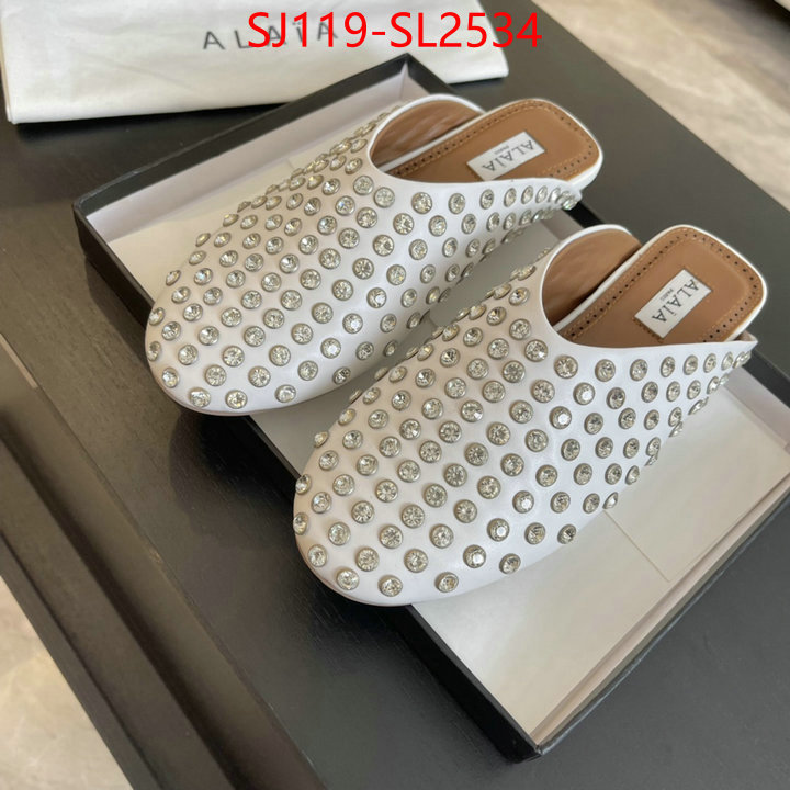 Women Shoes-ALAIA what is top quality replica ID: SL2534 $: 119USD