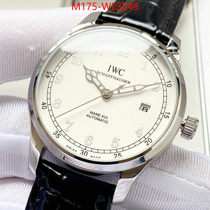 Watch(4A)-IWC online from china designer ID: WL2649 $: 175USD-shoes yupoo Watch(4A)-IWC online from china designer ID: WL2649 $: 175USD