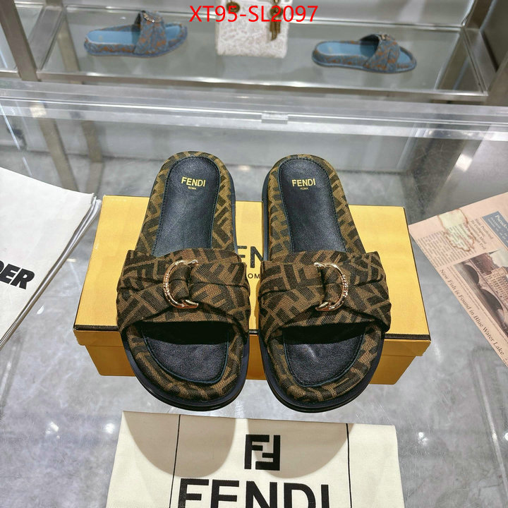Women Shoes-Fendi designer 1:1 replica ID: SL2097 $: 95USD