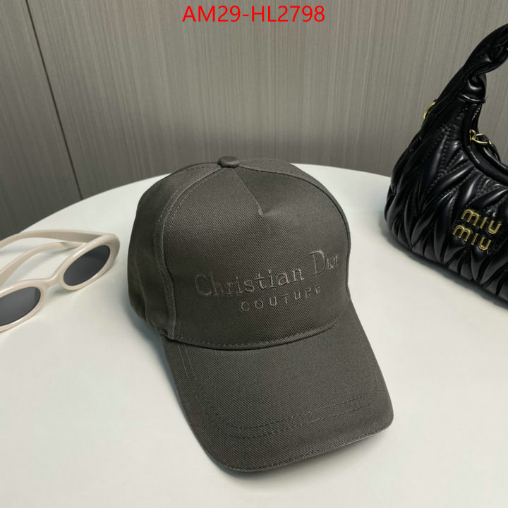 Cap (Hat)-Dior hot sale ID: HL2798 $: 29USD