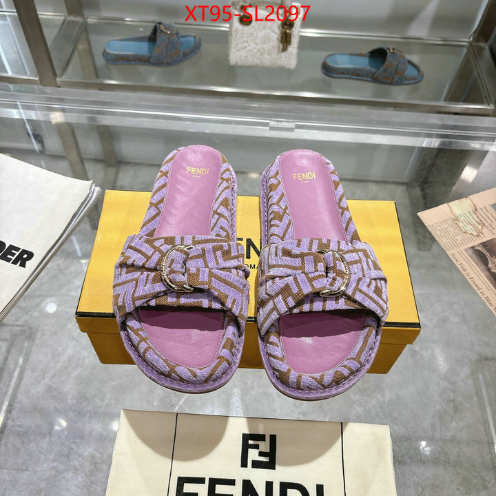 Women Shoes-Fendi designer 1:1 replica ID: SL2097 $: 95USD
