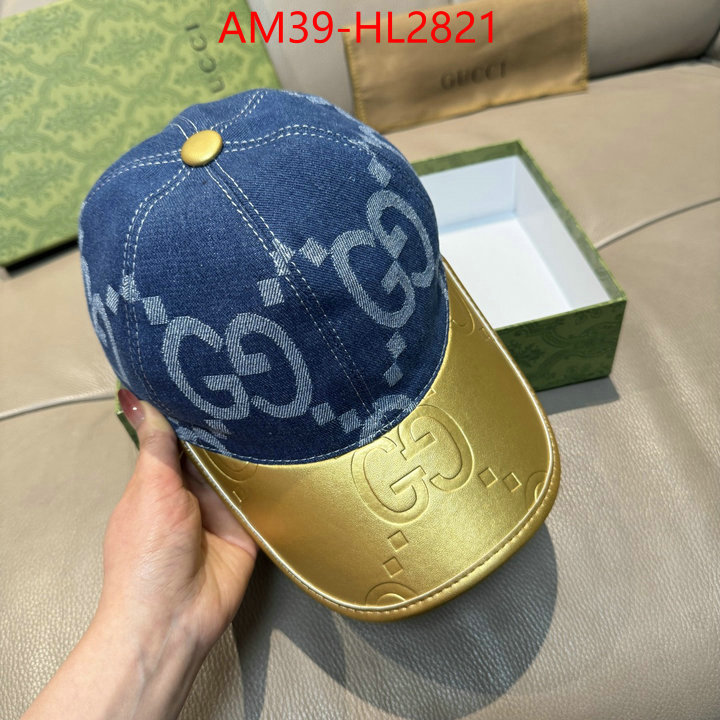 Cap(Hat)-Gucci high quality designer ID: HL2821 $: 39USD