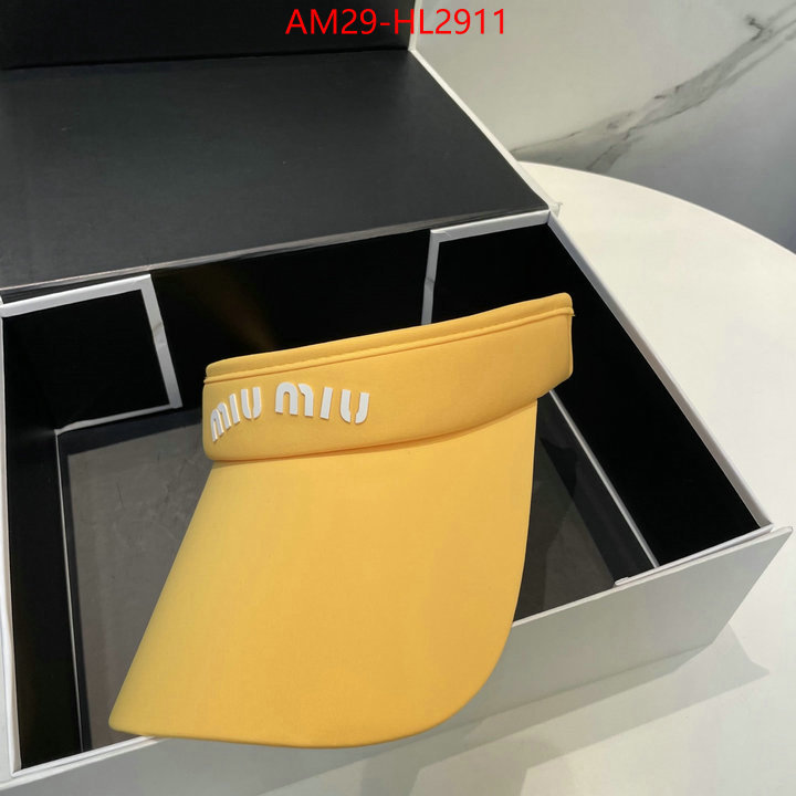 Cap(Hat)-Miu Miu buy cheap replica ID: HL2911 $: 29USD