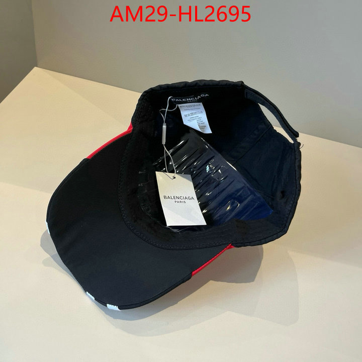 Cap(Hat)-Balenciaga replica designer ID: HL2695 $: 29USD