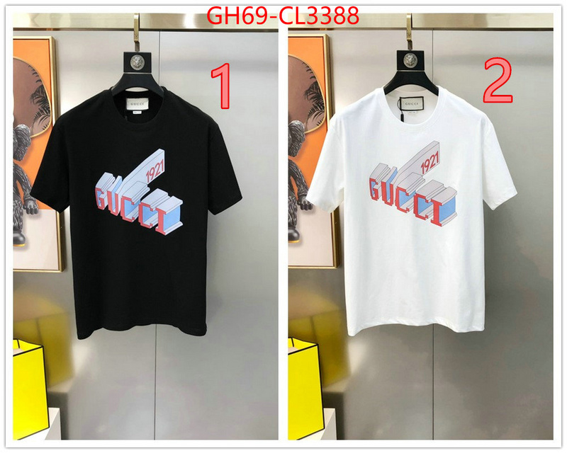 Clothing-Gucci replica for cheap ID: CL3388 $: 69USD