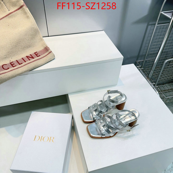 Women Shoes-Dior wholesale 2024 replica ID: SZ1258 $: 115USD