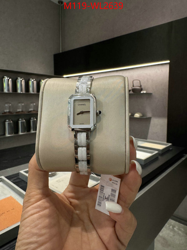 Watch(4A)-Chanel where quality designer replica ID: WL2639 $: 119USD