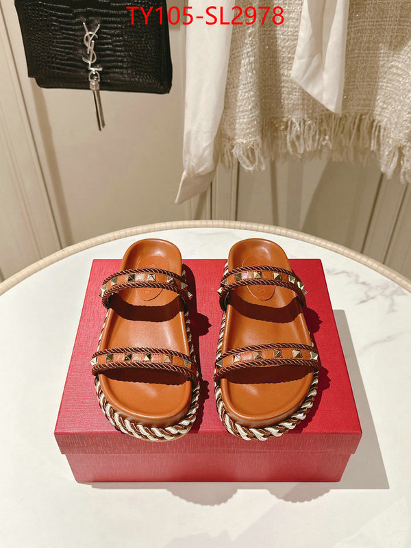 Women Shoes-Valentino top perfect fake ID: SL2978 $: 105USD