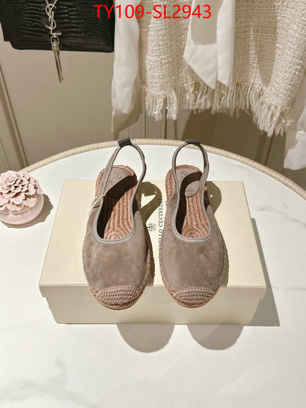 Women Shoes-Brunello cucinelli the top ultimate knockoff ID: SL2943 $: 109USD
