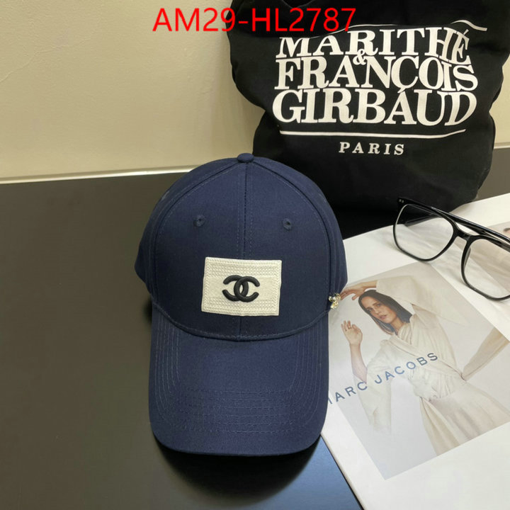 Cap (Hat)-Chanel luxury 7 star replica ID: HL2786 $: 29USD