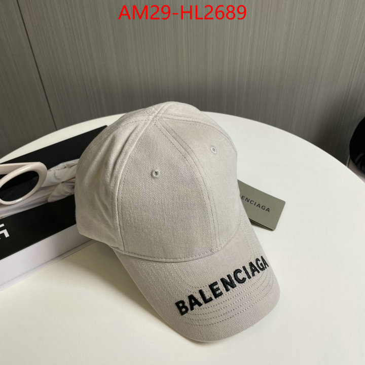 Cap(Hat)-Balenciaga replica best ID: HL2689 $: 29USD