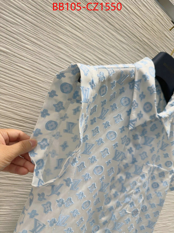 Clothing-LV designer fashion replica ID: CZ1550 $: 105USD