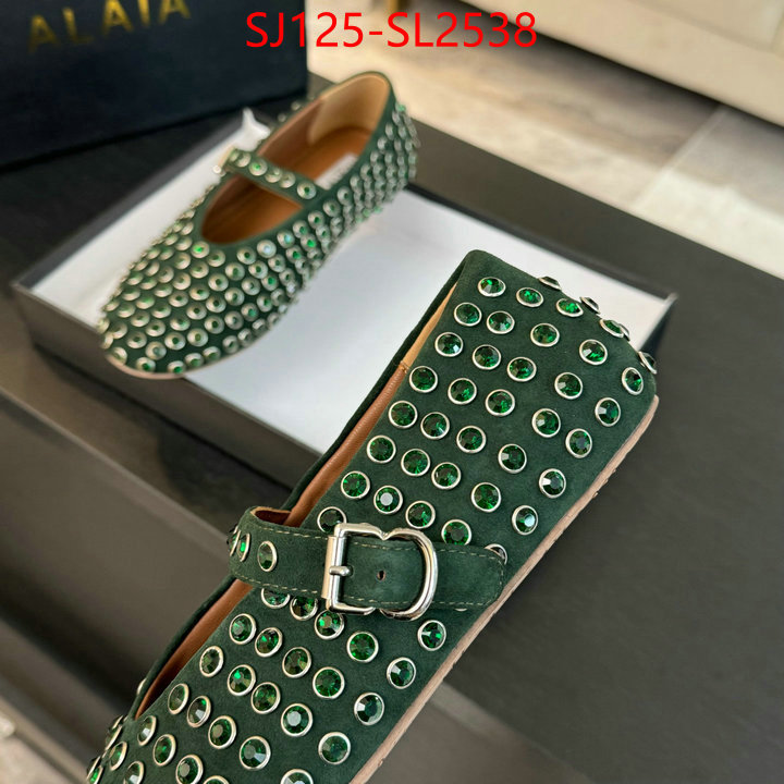 Women Shoes-ALAIA cheap high quality replica ID: SL2538 $: 125USD