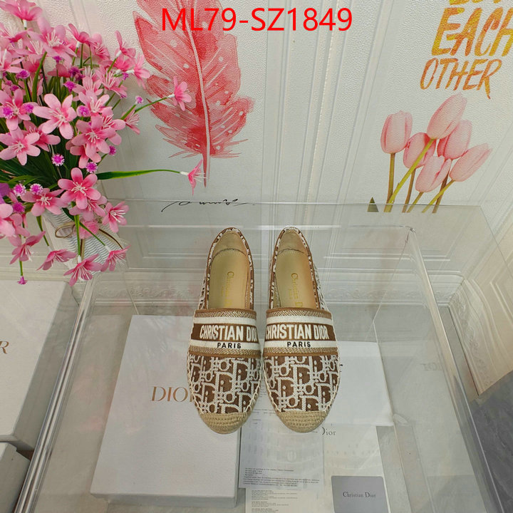 Women Shoes-Dior for sale online ID: SZ1849 $: 79USD