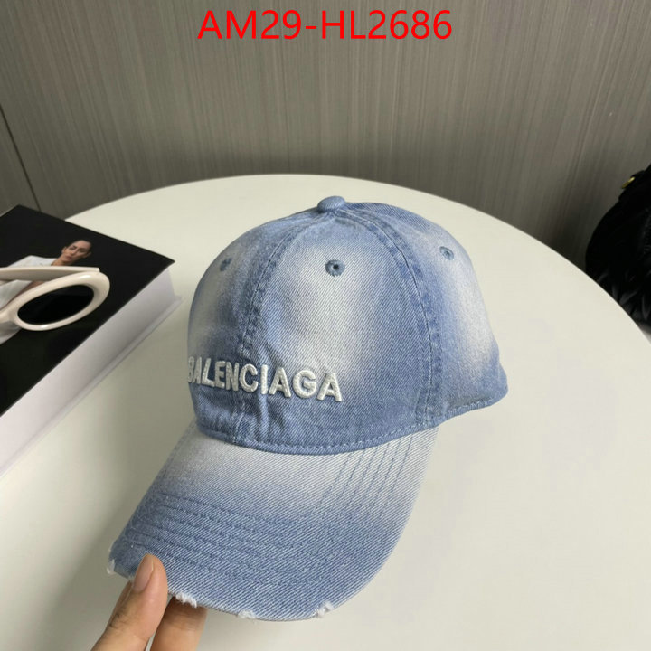 Cap(Hat)-Balenciaga brand designer replica ID: HL2686 $: 29USD