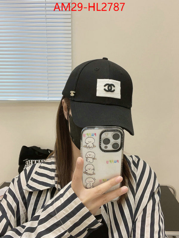 Cap (Hat)-Chanel luxury 7 star replica ID: HL2786 $: 29USD