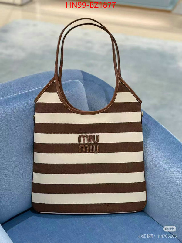Miu Miu Bags(4A)-Handbag- practical and versatile replica designer ID: BZ1877 $: 99USD,