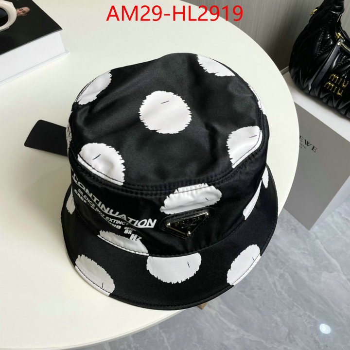 Cap (Hat)-Prada where to buy the best replica ID: HL2919 $: 29USD